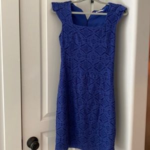 Blue work dress size small